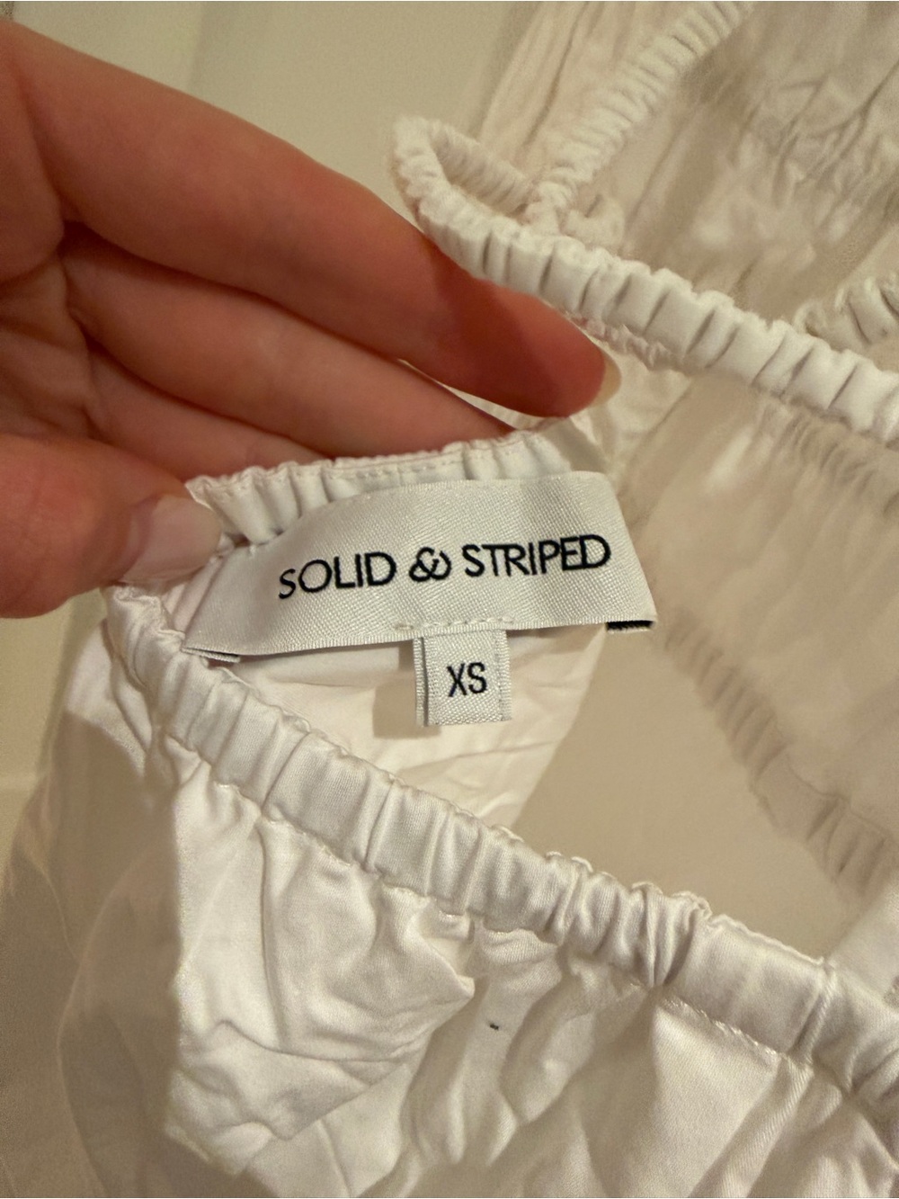 Solid & Striped The Delta Dress in White - Picture 5 of 5